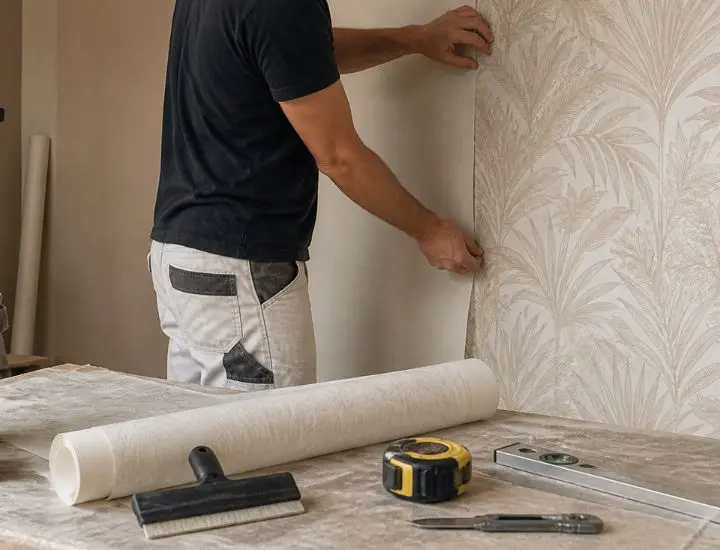Comment bien posé le papier peint